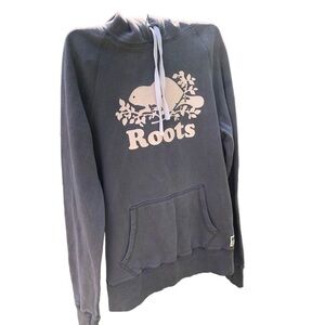 Roots Grey hooded sweatshirt